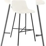 CLP Barhocker Altona creme/Samt