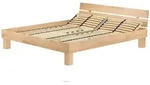 Erst-Holz Doppelbett &Uuml;berl&auml;nge Kingsize 180x220 Buche Massivholz natur Zubeh&ouml;r