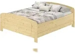 Erst-Holz Extra hohes Massivholzbett 200x200 Doppelbett Zubeh&ouml;r w&auml;hlbar...