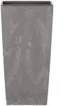 Prosperplast - Hoher Pflanztopf 11,4 L Urbi Square Effect aus Kunststoff mit