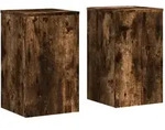 vidaXL Pflanzenst&auml;nder 2 Stk. R&auml;uchereiche 30x30x50 cm Holzwerkstoff