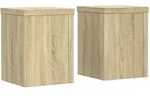 vidaXL Pflanzenst&auml;nder 2 Stk. Sonoma-Eiche 15x15x20 cm Holzwerkstoff