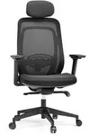 B&uuml;rostuhl / Drehstuhl Vivadapt Netzstoff / Sitz Stoff schwarz hjh OFFICE