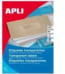 agipa Wetterfeste Etiketten, 48,5 x 25,4 mm, transparent