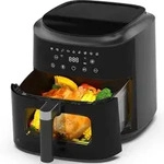 Airfryer 9L XL Hei&szlig;luftfritteuse mit Digital-Touchscreen, 9 voreingestellten