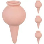 Relaxdays Tonkegel Bew&auml;sserung, 4er Set, Gie&szlig;kugel f&uuml;r Zimmerpflanzen und