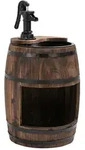 Outsunny - Gartenbrunnen - 27Lx27Wx59Hcm - Natur