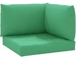 vidaXL Palettenkissen 3-tlg. Gr&uuml;n Oxford-Gewebe