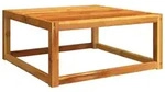 vidaXL Gartentisch 65x65x29 cm Massivholz Akazie