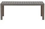 Ebuy24 Copacabana Couchtisch braun.