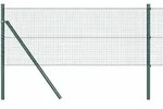 vidaXL Zaunpfosten Gr&uuml;n 100 x 0,5 m (19 x 19 mm Maschenweite)