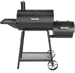 TAINO KAMAYO Smoker R&auml;ucherofen Standgrill Holzkohle-Grill Klein BBQ Grillwagen