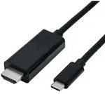 ROLINE USB Typ C - HDMI Adapterkabel, ST/ST, 1 m