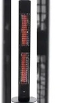 Sunred Heizung Valencia Dark Lounge Schwarz 3000 Watt