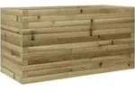 vidaXL Pflanzk&uuml;bel 90x40x45,5 cm Kiefernholz Impr&auml;gniert