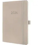 Sigel Wochenkalender Conceptum ca. A5 Softcover taupe 2026.