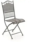 CLP Gartenstuhl Kiran Metall HBT: 91x41x50 cm bronze