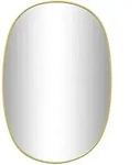 vidaXL Wandspiegel Golden 60x40 cm
