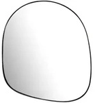 Wandspiegel FineBuy Flurspiegel Asymmetrisch 53x60 cm Spiegel Flur H&auml;ngespiegel