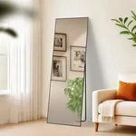 CLP Spiegel Benicia schwarz-matt/150x50 cm