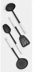 Brabantia 260285 K&uuml;chenutensilien-Set 4 St&uuml;ck(e) Schwarz, Satinierter Stahl