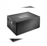 thermohauser EPP-Thermobox Universal Unistar schwarz, 70 L, mit Deckel und 5-farbigem