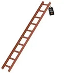 PROREGAL Dachleiter Rotbraun 10 Sprossen