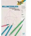 Folia DIN A3 Millimeterblock Wei&szlig; 80 g/m2 25 Blatt
