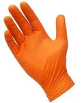 1000 Unigloves Protect Nitrilhandschuhe | orange | Gr. L | Einweghandschuhe