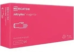 Mercator Nitrylex&reg; pink- Medizinische Nitrilhandschuhe, puderfrei, latexfrei in