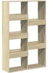 vidaXL B&uuml;cherregal Sonoma-Eiche 100x33x155,5 cm Holzwerkstoff