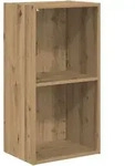 vidaXL B&uuml;cherregal Artisan-Eiche 40x30x77 cm Holzwerkstoff