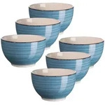 M&Auml;SER M&uuml;slischale 14 cm, 6-er Set, Lumaca, DUNKELBLAU