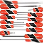 TRIZERATOP Schraubendreher Satz PH+Flach, magnetisch 12-teilig