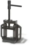EBERTH Maschinenschraubstock aus Grauguss und Stahl, 100mm Backenbreite, max....