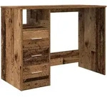 vidaXL Schreibtisch Altholz-Optik 102x76x50 cm Holzwerkstoff