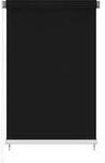 vidaXL Au&szlig;enrollo 160x230 cm Schwarz