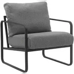 CLP Lounger Manea dunkelgrau/Stoff