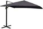 Mendler Gastronomie-Ampelschirm HWC-A96, 3x4m (&Oslash;5m) Polyester Alu/Stahl 26kg ~