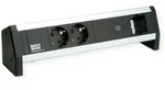 BACHMANN DESK 2xSchutzkontakt USB C, USB Charger 60W 1xABD GST18