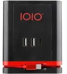IOIO Steckdosenw&uuml;rfel SW 1000 3-fach Schutzkontaktteckdose + 2 x USB-A und 1 x USB-C