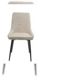 M&ouml;bilia Esszimmerstuhl 2er-Set | Bezug Stoff | Beine Stahl | B 52 x T 56 x H...