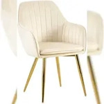 CLP Esszimmerstuhl Cheryl creme/gold