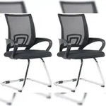 CLP 2er Set Freischwinger Eureka schwarz