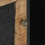 vidaXL TV-Schrank 90x30x40 cm Raues Mangoholz
