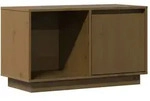 vidaXL TV-Schrank Honigbraun 74x35x44 cm Massivholz Kiefer