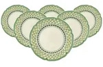 Villeroy & Boch French Garden Orange Fr&uuml;hst&uuml;cksteller &oslash; 20,7 cm 6er Set
