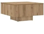 vidaXL Couchtisch Artisan-Eiche 60x60x31,5 cm Holzwerkstoff