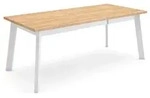 SKRAUT HOME Esstisch, K&uuml;che, Esszimmer, 194x90x75cm, F&uuml;r 10 Personen, H&ouml;lzerne