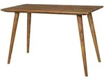 FineBuy Esstisch Holz Massiv Esszimmertisch Sheesham K&uuml;chentisch Klein Rustikal